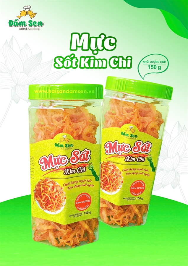 MỰC SỐT KIM CHI