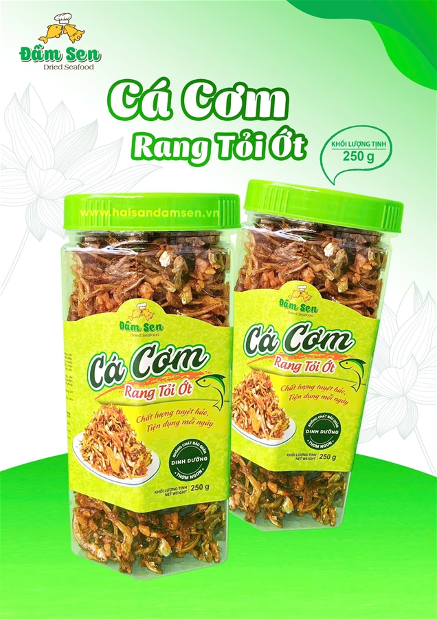CÁ CƠM RANG TỎI ỚT