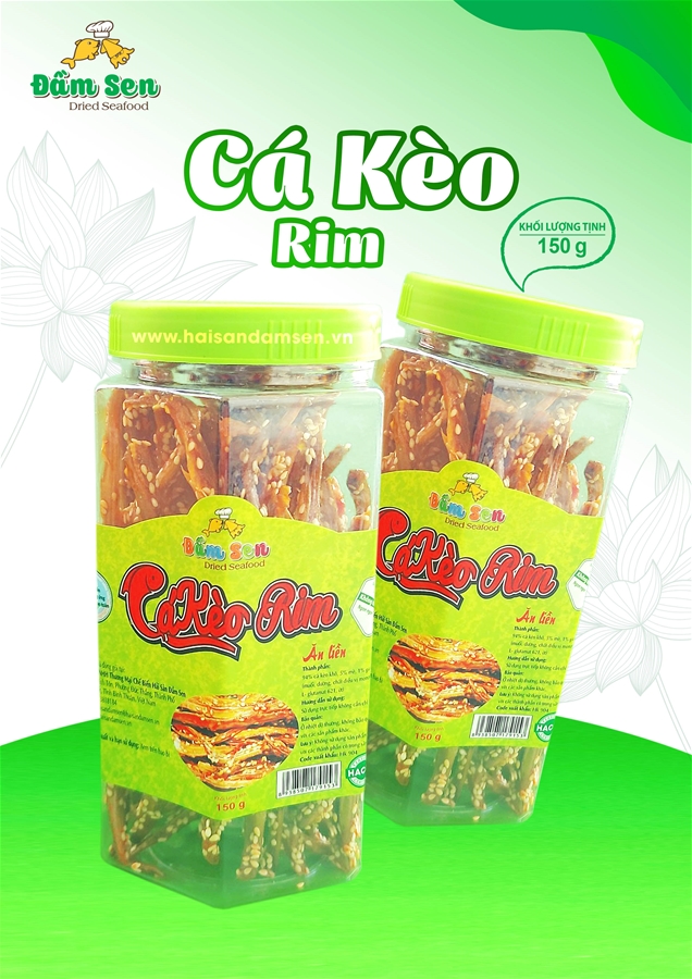 CÁ KÈO RIM ĂN LIỀN ĐẦM SEN