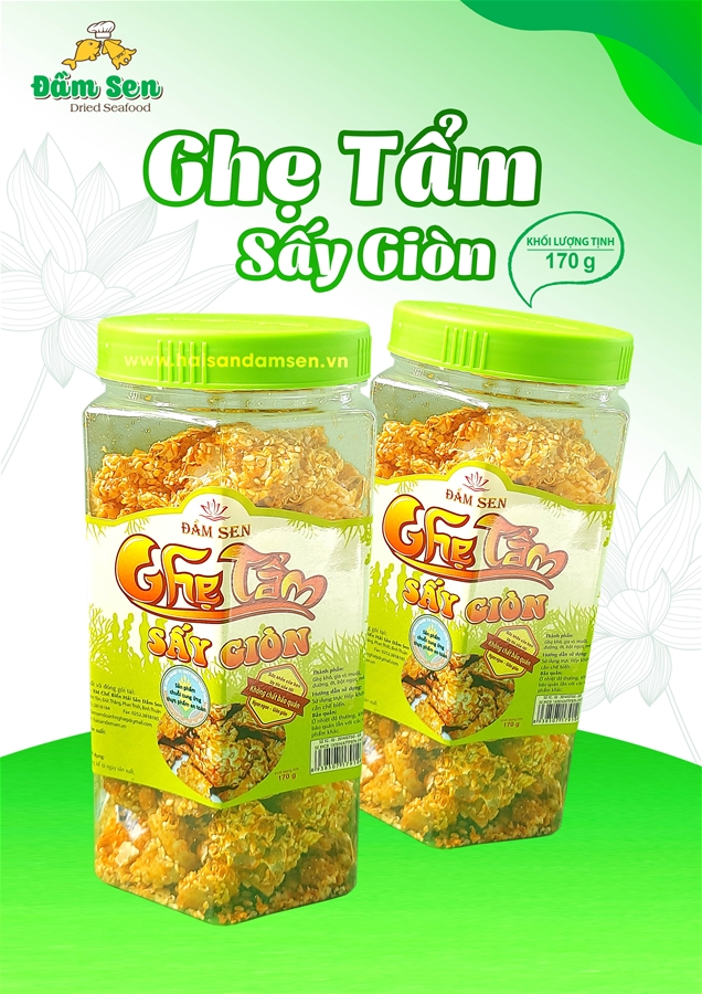 GHẸ TẨM SẤY GIÒN