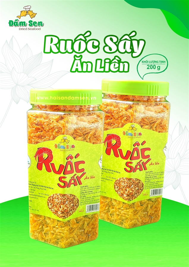 RUỐC SẤY ĂN LIỀN