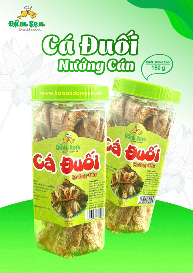 CÁ ĐUỐI NƯỚNG CÁN